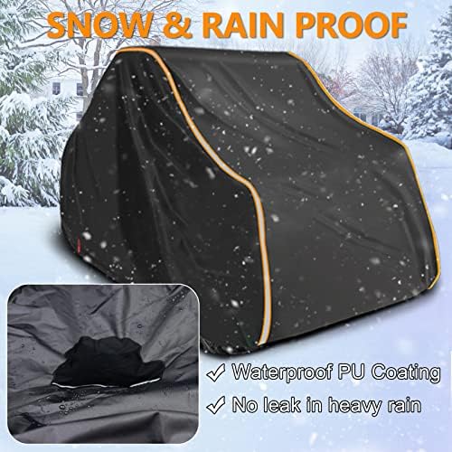 StarknightMT Heavy Duty 420D RZR UTV Cover 2-3 Seater 130" x 70" x 58" - Image 2