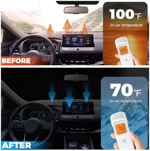 Foldable Front Windshield Sunshade fit - Image 3