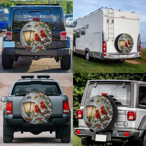Christmas Spare Tire Cover Waterproof Dust-Proof Spare Wheel Covers - Image 6