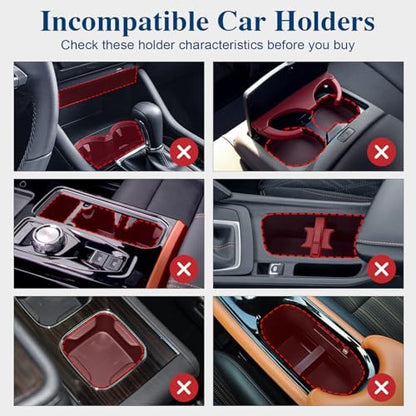 Car Cup Holder Expander, Cup Holder Extender Adapter - Image 3