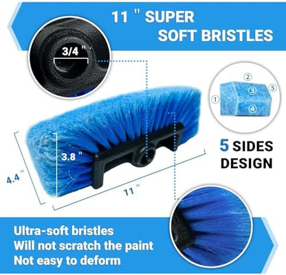 72" Long Handle Car Wash Brush - Image 4