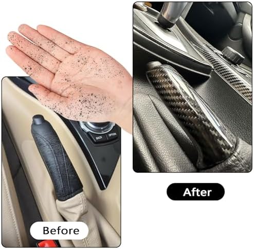 FZJDSD Carbon Fiber Handbrake Cover Grip fit - Image 2