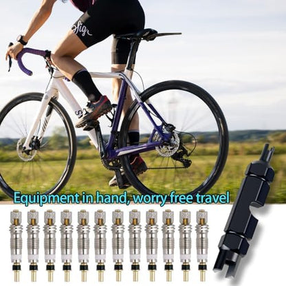Presta Valve Core Bike Valve Core Removal Tool MTB Tire Valve Stem Repair - Image 6