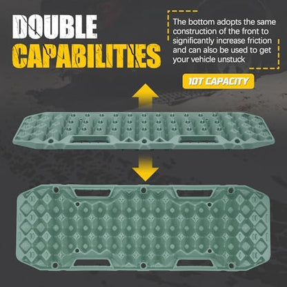 BUNKER INDUST Off-Road Traction Boards, Pair Recovery Tracks Traction Mat - Image 3