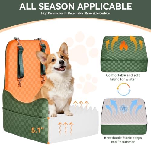 PETSFIT Pet Car Seat with Patented Safety System - Image 3
