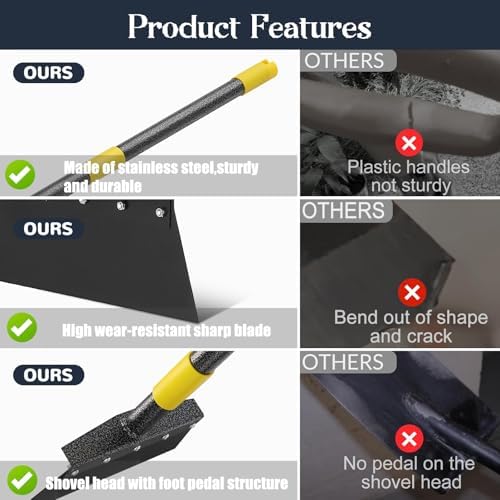 Multifunctional Flat Shovel, Ice Remove - Image 3