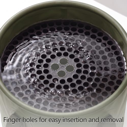 3-Piece Swirl-Free Car Wash Kit Dirt Trap Insert Collapsible Bucket Sponge - Image 6