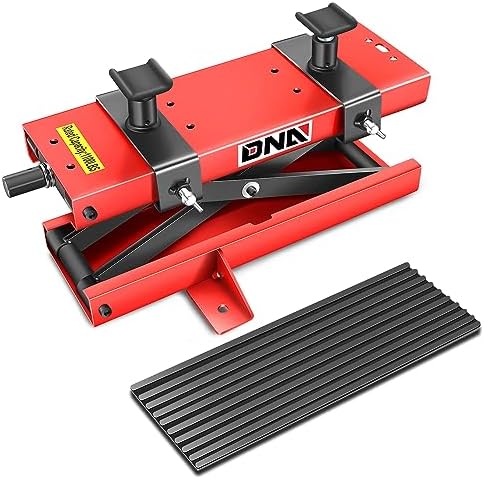 DNA Motoring Steel Motorcycle ATV Scissor Lift Jack Hoist Stand by DNAMOTORING