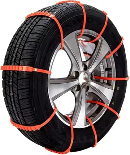 20pack Snow Tire Chains Reusable Anti-Skid Car Winter Wheels Chain Universal by Tinsaen