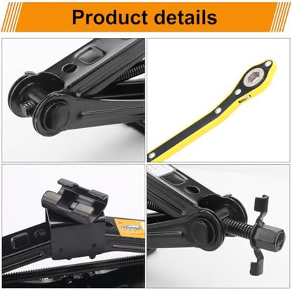 3 Pack 2T Scissor Jack for Car - Image 3