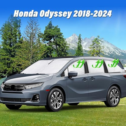KMF 8pcs Thicken Sun Shades for Honda Odyssey Elite 2018-2024 Accessories - Image 5
