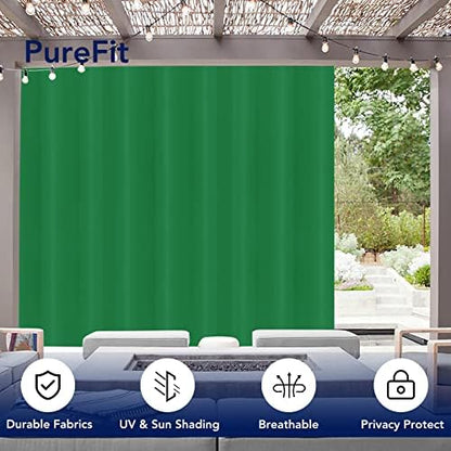 PureFit Outdoor Curtains for Patio Waterproof Weatherproof Outside Curtains - Image 3