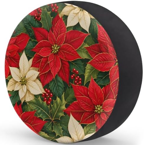 Christmas Spare Tire Cover Waterproof Dust-Proof Spare Wheel Covers - Image 2