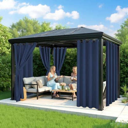 Patio Curtains Outdoor Waterproof, Privacy Drapes - Image 4