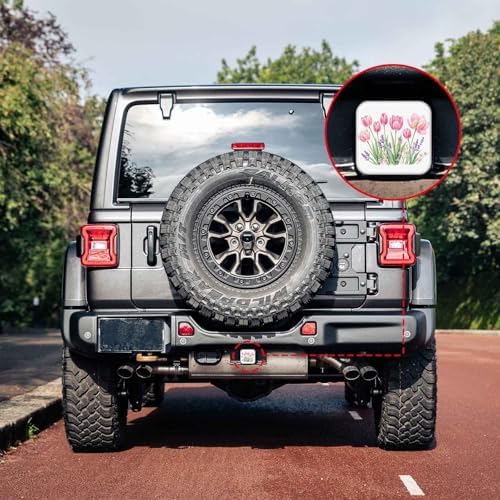 2" Trailer Hitch Cover Rubber Receiver Tube Cap Trailer Hitch Covers - Image 6