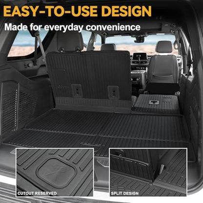 Cargo Mat for 2021-2026 Chevy Suburban/GMC Yukon XL Accessories - Image 3