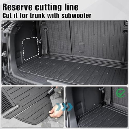 Cargo Mat for Toyota Highlander Hybrid/Gas 2020-2026 Accessories - Image 3