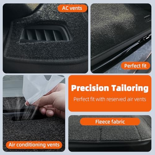Dashboard Cover Dash Mat Fit for Ho-nda Accord 2017-2013, Car Dash Board Mat - Image 6