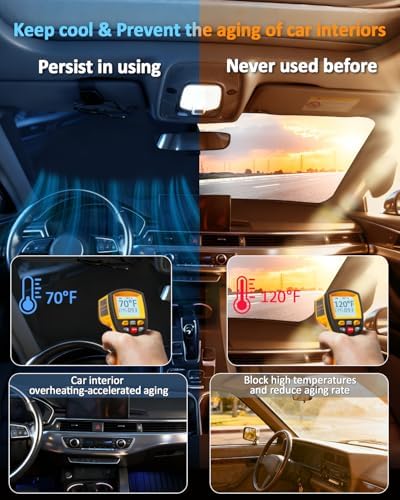 for Honda Civic 2016-2021 Sun Shade Sunshade Windshield Cover - Image 4