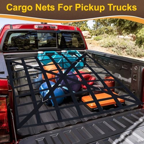 Cargo Net for Pickup Truck Bed, Heavy Duty 1100 lbs Capacity - Image 5