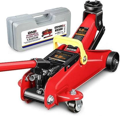 DNA Motoring 1.5 Ton Car Floor Jack Low Profile Hydraulic Trolley Service/Floor by DNAMOTORING-Tools