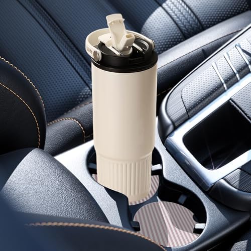 2 Pack Car Coasters for Cup Holders, Cute Car Accessories Interior - Image 6