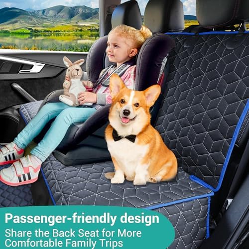 Meginc Back Seat Cover for Dogs, Washable Bench Seat Covers for Trucks - Image 4