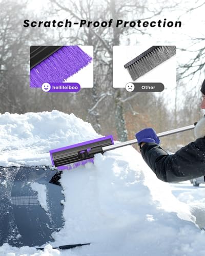 helloleiboo 55.7" Extra Long Ice Scraper - Image 2