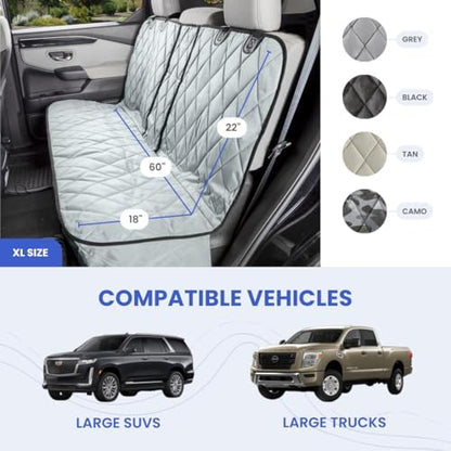 4Knines Dog Rear Seat Cover for Fold Down Seats - Image 2
