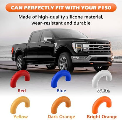 Tow Hooks Covers for F150 2004-2026/Bronco/Tundra Bright Orange - Image 3