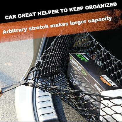Cargo Net for Volkswagen Atlas Trunk Car Rear Tailgate Touring Netting - Image 2