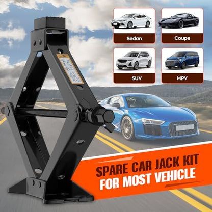 Scissor Jack 3 Ton Universal, Portable Car Lift Jack 3 Ton - Image 7