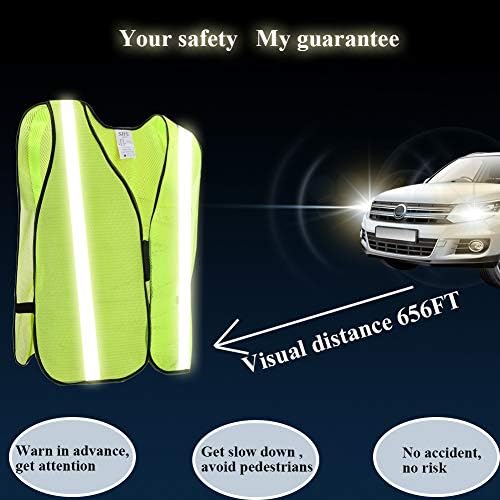 SIFE 1 Pack High Visibility Reflective Safety Vest, Made from Breathable and - Image 5