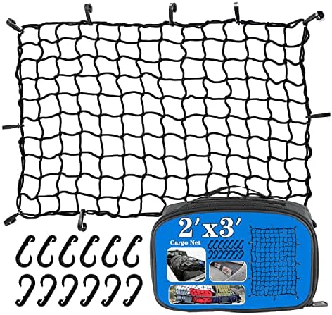 2'x3' Bungee Cargo Net Stretches to 4'x6' by Cenipar