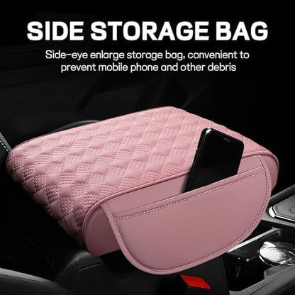 Car Armrest Cushion, 12.2"x8.3" Memory Foam Console Pad - Image 6