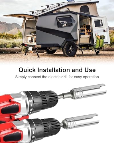 Stainless Steel Scissor Jack Slotted Drill kit - Image 6