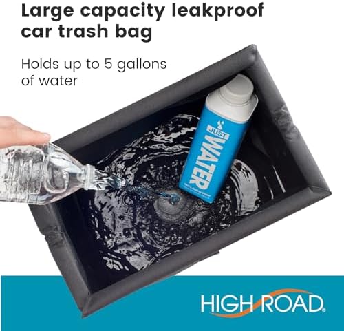 High Road Large TrashStash Hanging Car Trash Can - Image 2