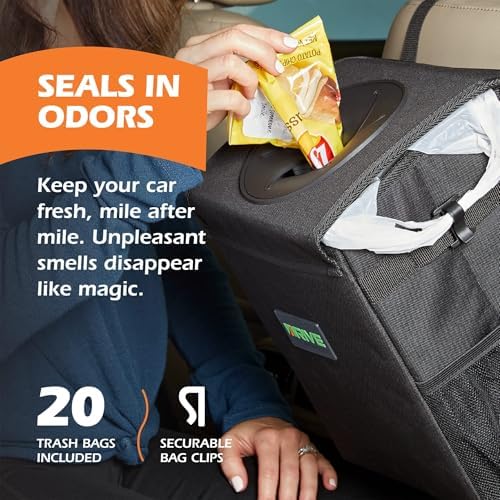 Drive - Car Trash Can - Collapsible, Leakproof Garbage Bin - Car & Truck - Image 2