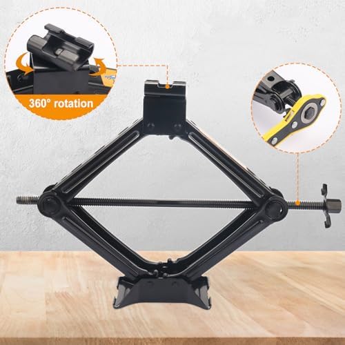 3 Pack 2T Scissor Jack for Car - Image 4