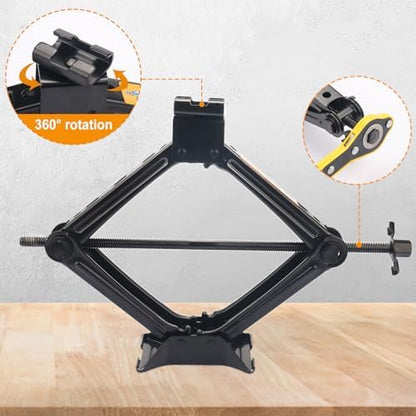 3 Pack 2T Scissor Jack for Car - Image 4
