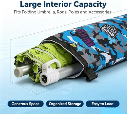 Beach Umbrella Storage Bag, Outdoor Carry Case - Image 2