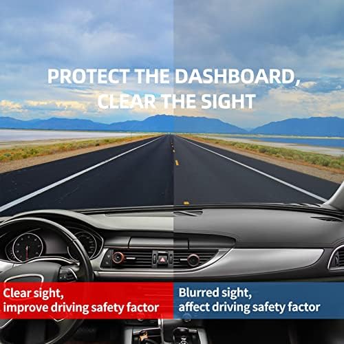 Dashboard Dash Mat Cover Leather Dashboard Pad Sun Protection Anti-Vertigo Mat - Image 3