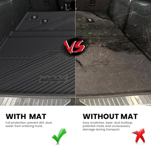 LASFIT Trunk Mat for Chevy Suburban/GMC Yukon XL/Escalade ESV 2021-2026 - Image 6