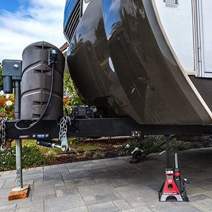 Powerbuilt 3 Ton, Bottle Jack and Jack Stands in One, 6000 Pound Capacity - Image 6