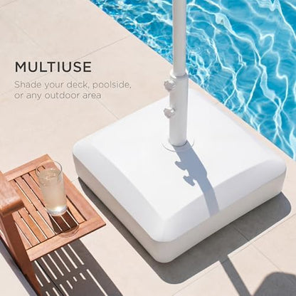 Best Choice Products 123lb Capacity Fillable Mobile Umbrella Base Heavy Duty - Image 5