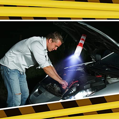 Riakrum 16 Pcs Emergency Roadside Flares Bulk Kit LED Safety Strobe Road - Image 6