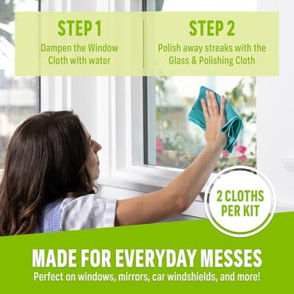 E-Cloth Window and Glass Cleaner Kit, Just Add Water - Image 2