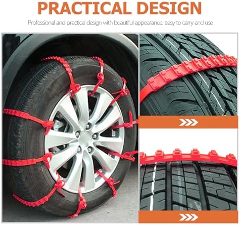 10pcs Car Tire Snow Chains Emergency Anti Skid Traction - Image 7