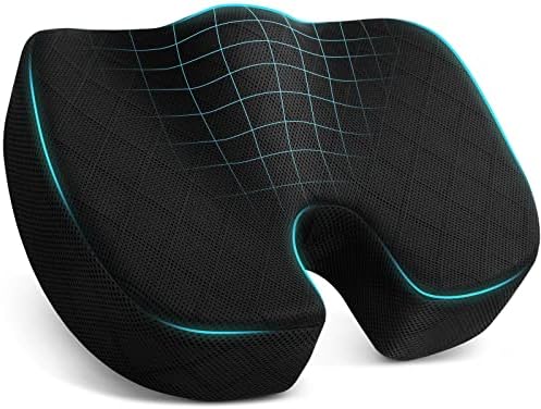 TushGuard Seat Cushion, Memory Foam Office Chair Cushion by TushGuardSeatCushonsPillows