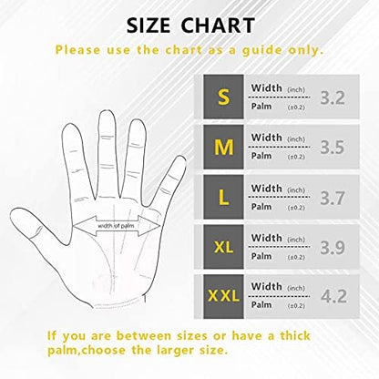 LOCCEF 6 Pairs MicroFoam Nitrile Work Gloves - Image 6